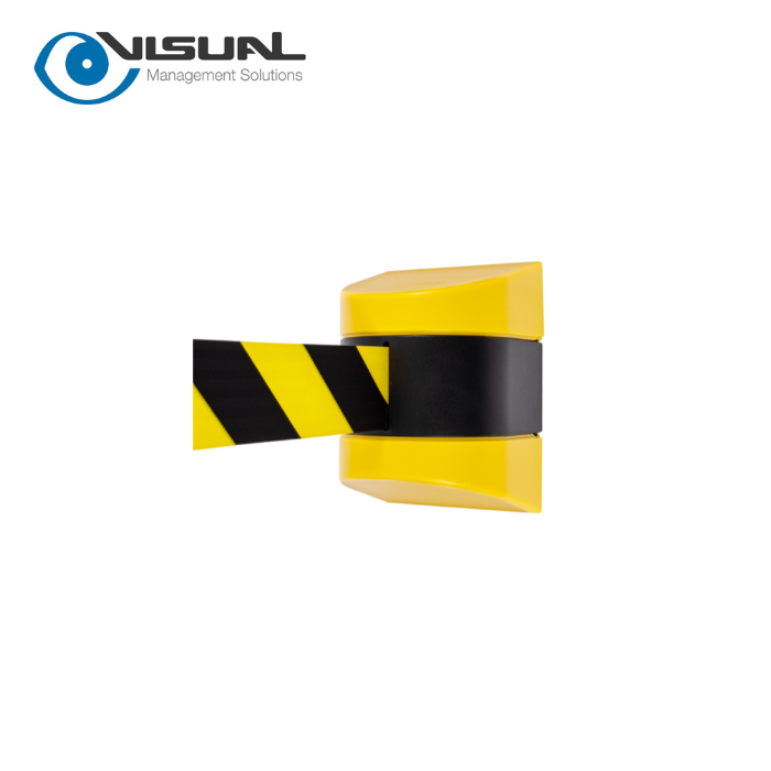 Wall Mounted Magnetic Safety Cordon - 5 Metre